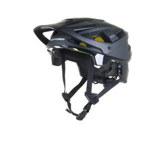 Alpinestars Vector Tech Solid Open Face Helmet (2024) - Black Matt & Glossy